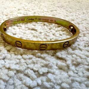 Cartier Love Bracelet Authentic